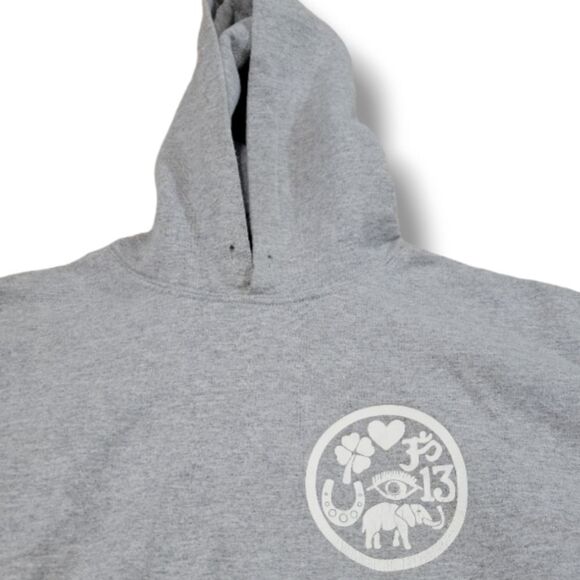 Jennifer Meyer Sweatshirt Size Small Pullover Hoodie Sweatshirt Graphic Print - Picture 4 of 8